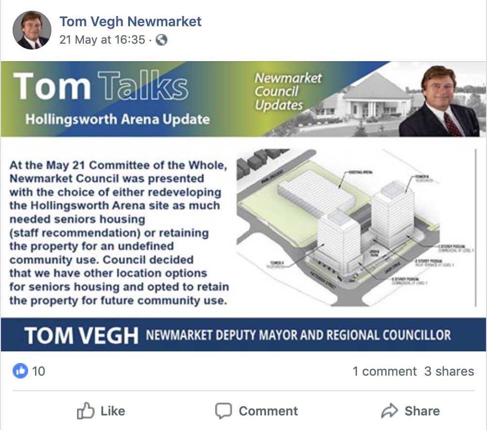 Tom Vegh Facebook Hollingsworth